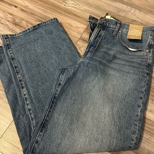 Vintage Classic Blue Flare Jeans